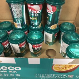 MECO 茘枝百香果茶 ( メコ ライチ パッションフルーツジュース )