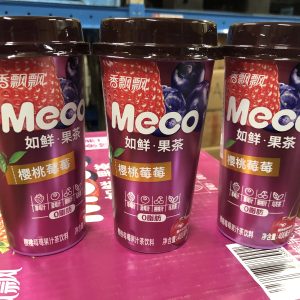 MECO 桃榴葡萄茶 ( メコ イチゴ、ブルーベリー、クランベリージュース )