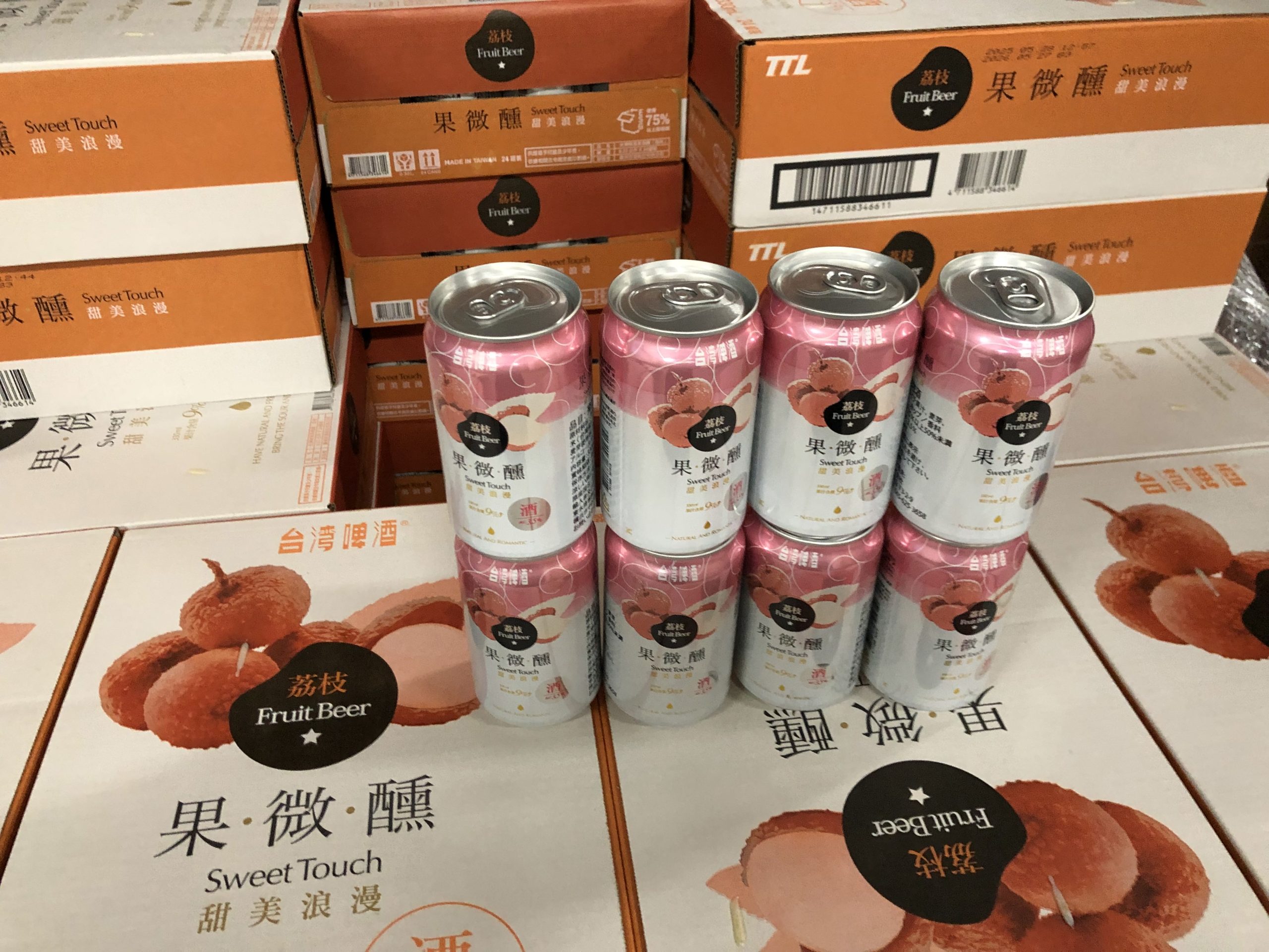 台湾ライチビール 【330ml × 24本】 - Image 3