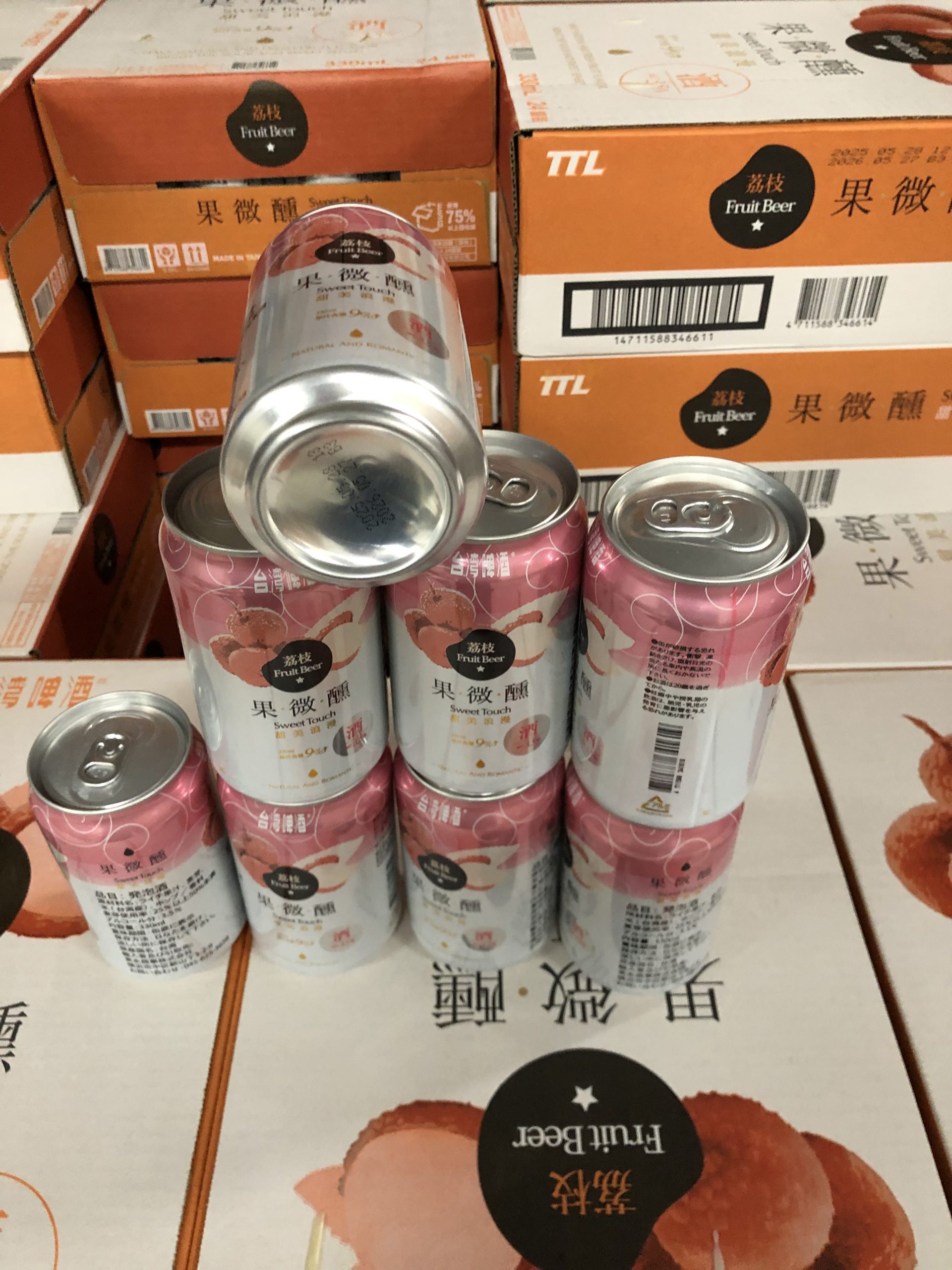 台湾 フルーツビール シリーズ【マンゴ、パイナップル、ライチ、葡萄、白ぶどう、はちみつ、パッションフルーツヨーグルト、グアバー&ローズアップル】(6本セットで¥2,500) - Image 6