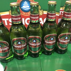 青島ビール (瓶)【330ml×24本】 中国産米