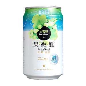 台湾 白葡萄ビール 【330ml×24本】( 台湾白ぶどうビール)